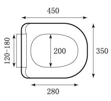 PP Toilet Seat Cover With Soft Closed Plastic Toilet Lid