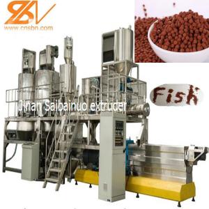 Wholesale 100-6000kg/H Fish shrimp feed pellet machine Extruder from china suppliers