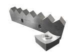 H13 Material Recycling Shredder Blades For Metal And Rubber Shredding Machine