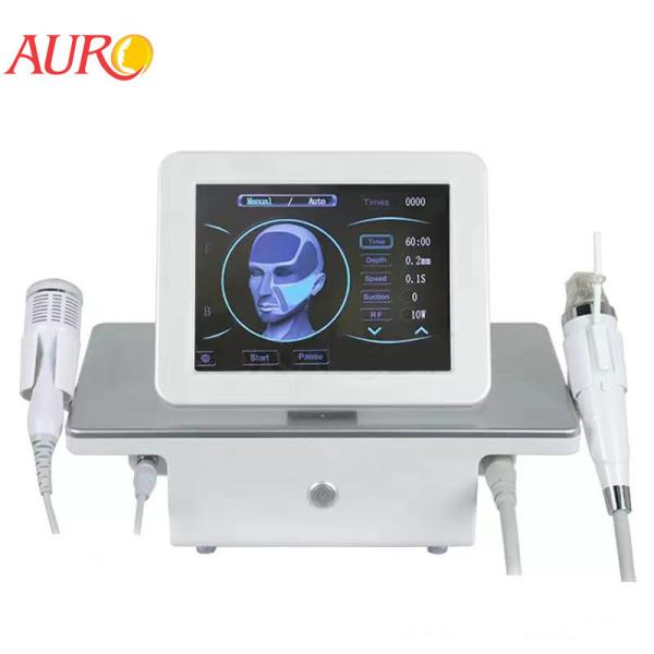 4 Needle Cartidges Electric Face Lift Machine RF Microneedling And Cryo Cold