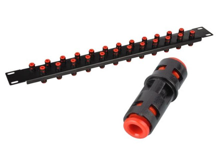 Bulkhead Micro Duct Connectors for Ducted Cable Networks