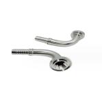 Long Working Life High Pressure Hydraulic Hose 90 Degree Pipe Flange Fittings