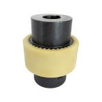 Flanged PU Planetary Flexible Gear Coupling Curved Tooth Nylon Sleeve TGL2 M19