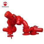 Electric Control SS304 Fire Fighting Monitors Firefighting Water Cannon