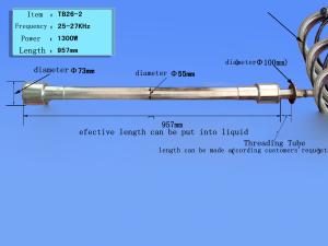 Wholesale High Power Ultrasonic Tubular Transducer For Cleaning / Food / Chemical Industry from china suppliers