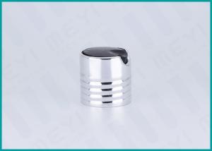 Wholesale Shiny Silver Aluminum Screw Disc Top Cap 28/410 For Hand Washing Products from china suppliers
