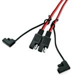 2 Pin SAE Connector Quick Disconnect Trailer Wire Harness Male to Female Cable