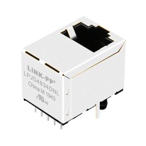 Wholesale JXD3-0001NL Vertical RJ45 Jack Gigabit Magjack 8 Core Magnetic from china suppliers