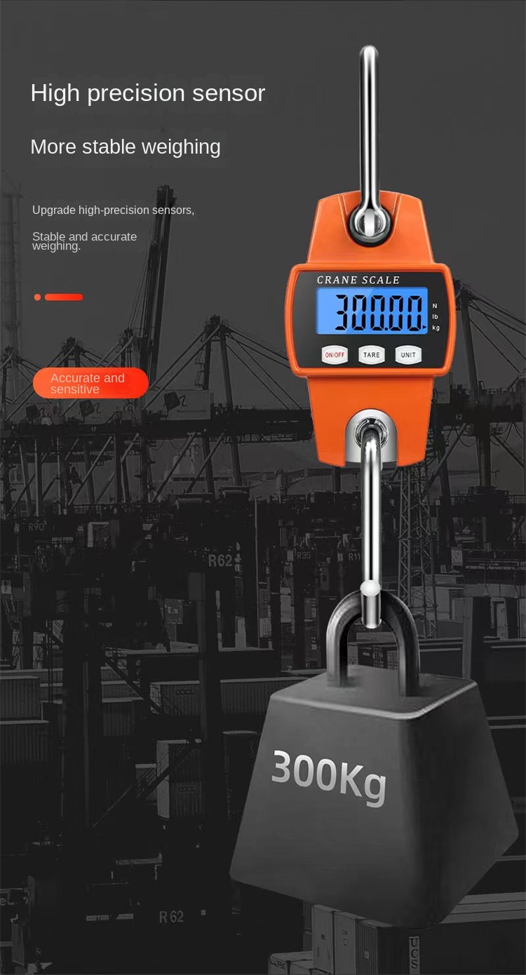 Veidt Weighing OCS-L Crane Scale Portable Hanging Scale Digital Hanging Weight Hook Scale