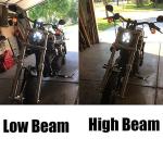 Super Bright 40 Watt 7 Inch Car LED Headlights For Motorcycle 50000hours Life