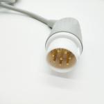 5 Leadwires 8 Pin Snap AHA PH Connector ECG Cables