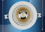 Anti Glare Adjustable LED Downlights High CRI , Recessed Lighting For Bathrooms