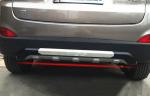 Hyundai IX35 Car Accessories Bumper Protector , Front and Rear Bumper Guard