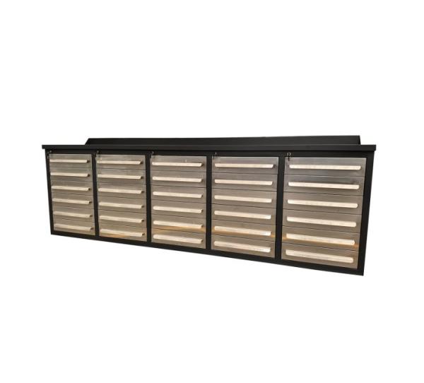 Mobile Tool Cabinet Heavy Duty 30 Drawer Auto Repair Tool Cart with Cabinet