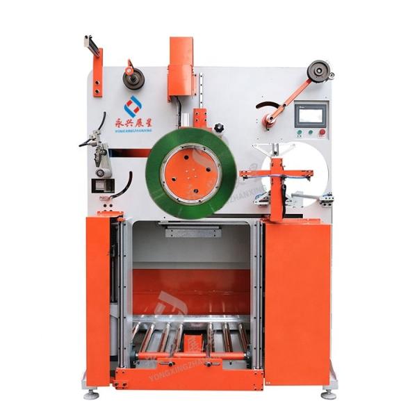 400mm Inside Diameter Range PET Strap Rewinding Machine with 10-70kgs Spool Capacity