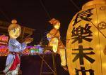 Golden Chinese Style Architectural Lantern Display For Large Exhibition