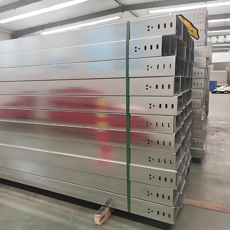 Customization Height Galvanized Steel Cable Tray Slotted With High Corrosion Resistance And Steel