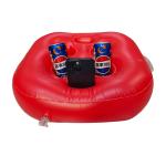 Outdoor Red Inflatable Spa Bar Hot Tub Tray 6 Holes PVC Floating Drink Tray Wine