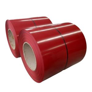 Wholesale 1000-1500mm PPGI Prepainted Galvanized Steel Coils Red Color Coated from china suppliers