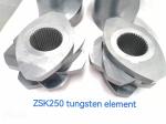 250 Anti Wear Extruder Spare Parts HV-950-1100 Hardness For Fiber And Cement