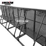 Aluminum Box Steel Concert Crowd Control Barriers Flood Barrier Expandable