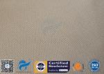 600g 0.7mm Brown Satin Weave High Silica Fabric Fiberglass Fire Blanket