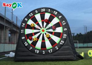 Wholesale 3m Inflatable Dartboard Football Target Game Soccer Shooting Kick Darts Inflable Soccer Shooting Target from china suppliers