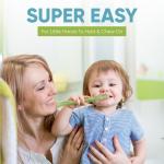 Soft 0.6x0.6 6.2inches Silicone Teething Sticks For Babies 0 6 Months