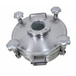 Food Grade SS304/316L Sanitary Stainless Steel Circular Elliptic Manway Cover