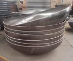 Q345R Carbon Steel Hemispherical Head 1000mm Diameter Elliptical Heads