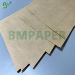 Expansible 80gsm 90gsm Brown Stretch Kraft Paper For Flour Package Bgas 800mm