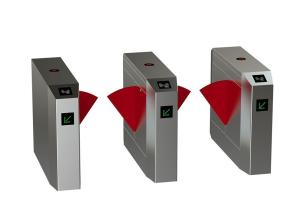 Wholesale Electronic Bi Directional Pedestrian Turnstile Gate 600MM Width from china suppliers