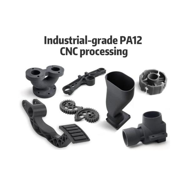 Custom Nylon PA12 CNC Machined Parts with Rapid Turnaround and Chemical Resistance for Precision Prototypes