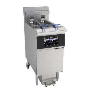 Wholesale 14.3kw Power Touchscreen Smart Panel Electric Open Chips Fryer Machine from china suppliers