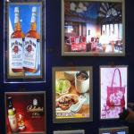 hot sale led slim light box/ crystal led light box/ led advertising light box