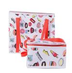 Printing Insulated Reusable Lunch Cooler Bag Collapsible For Grocery Heavy Duty