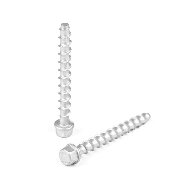 75mm M6 Carbon Steel Hex Head Masonry Bolt Screw Self Concrete Anchor for