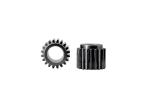 S45C Steel T20 Miniature Spur Gears Precision 20° M01.0 Carbo Nitride