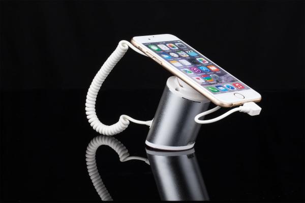 COMER anti-theft handphone magnetic plastic stands security alarm display system