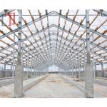 Easy Install Modern Cattle Shed , Prefabricated Metal Farm Barns