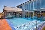 306x306MM Mosaic Bathroom Sea Blue Wave Glass Swimming Pool Tile for Room