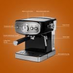 1500ml Electric One Cup Coffee Maker US120V Electric 15 Bar Cappuccino Espresso