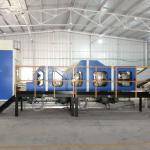 Nonwoven interlining machine thermal bonding production line