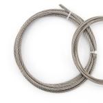 Durable Stainless Steel Wire Rope 1x19 For Heavy Load Lifting And Towing