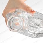Glass Wine Bottle Offers Rubber Stopper Sealing Type and Glass Collar Material