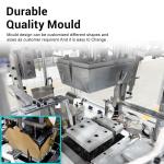 Disposal Paper Take Away Lunch Food Box Making Machine Full Automatic