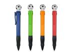 Ball Shape Plastic kids ballpoint pen with funny logo for festival gifts