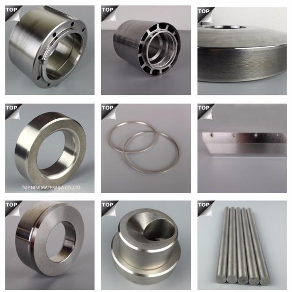 CNC Machining Fisher Control Valve Seat Parts Inserts Silver And Grey Color