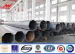 12m Electrical Steel Utility Pole For 132kv Transmission Power Line