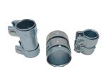 2 Inch Metal Pipe Couplings Bolt Butt Joint Exhaust Sleeve Clamp Band Muffler